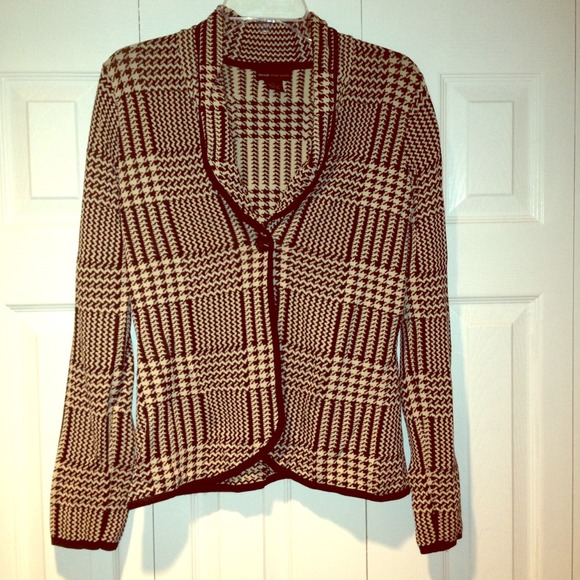 Houndstooth Cardigan