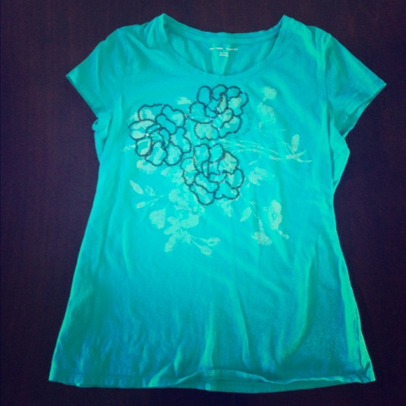Sold in bundle - Teal New York & company tee
