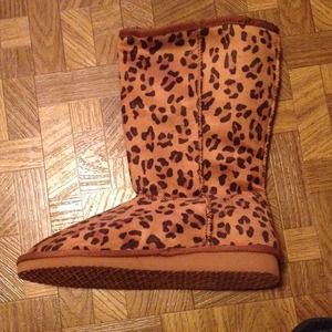 Cheetah boots