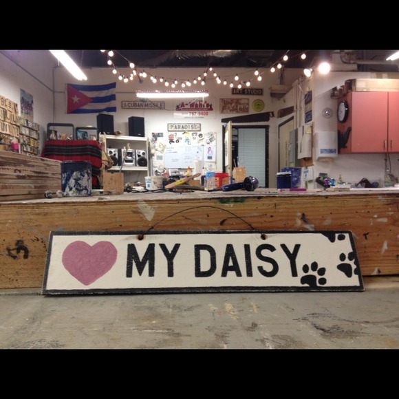 Hand made signs