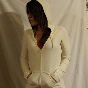 Bundle SOLD!! Casual Zip up, off white, hoodie