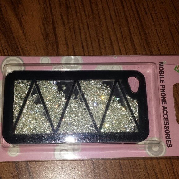 New Crystal iPhone 4/5 cover  rhinestones xmas nye - Picture 8 of 8
