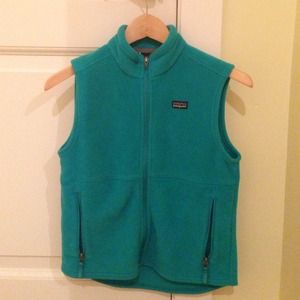Patagonia blue vest