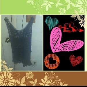 Cute lace tank top