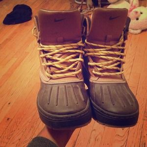 Brown And Yellow ACG , NIKE BOOTS