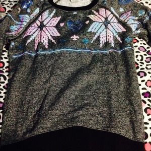Victoria secret snowflake bling sweater