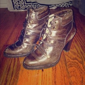 Brown Michael Kors boots