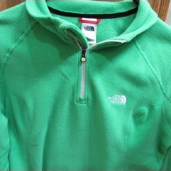 The Northface 3/4 zip sweater