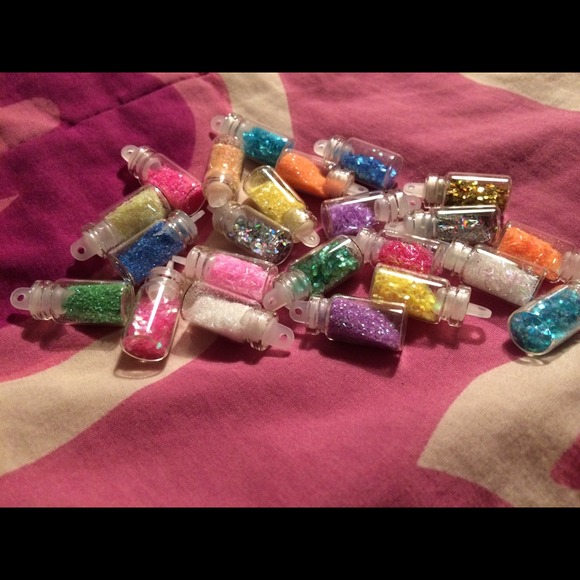 Glitter, sparkles, and etc