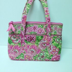 Vera Bradley Petal Pink Little Betsy Purse