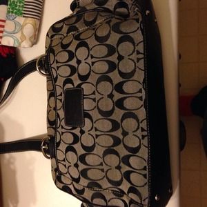 An authentic coach purse