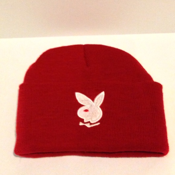 🎀Playboy Beanie / Hat🎀Red🎀