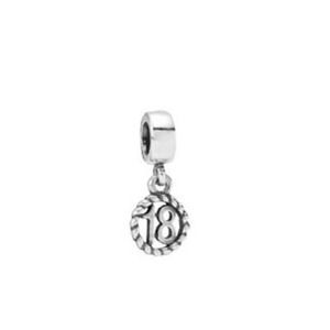 Pandora 18th Birthday charm & Snake Charm