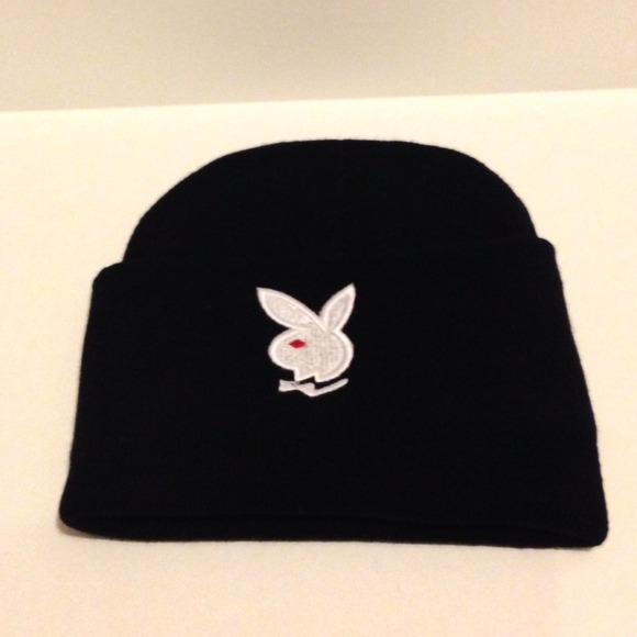 🎀 Playboy Hat / Beanie 🎀 Black🎀
