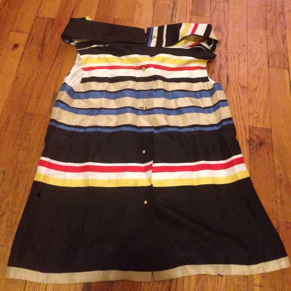 🚫KATE SPADE STRIPED BLOUSE🚫SOLD IN BUNDLE - Picture 2 of 4