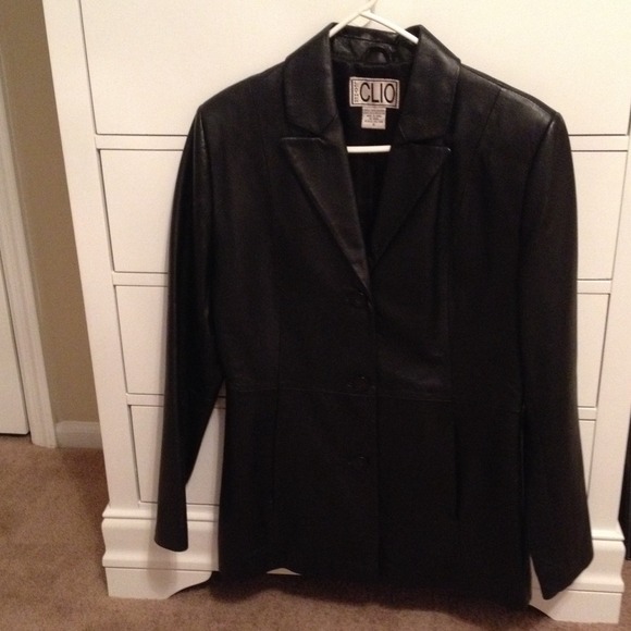 Classic leather jacket