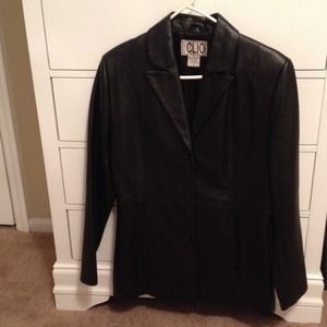 Classic leather jacket