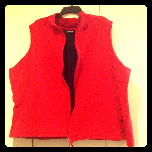 Warm Red Vest