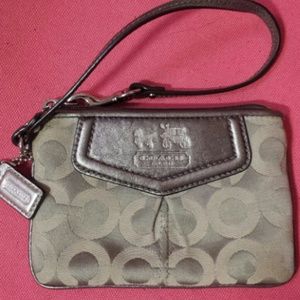 Coach wristlet