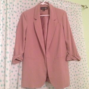 Pretty pink blazer