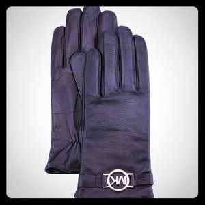 New Michael kors leather gloves