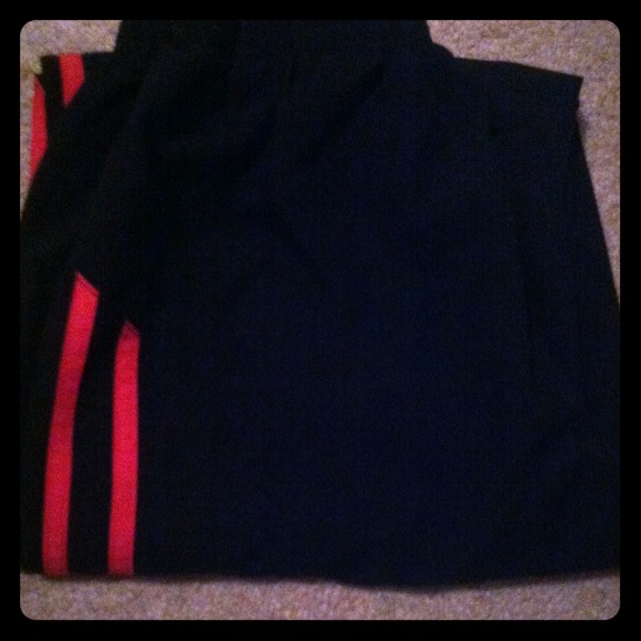 Black and pink sweats