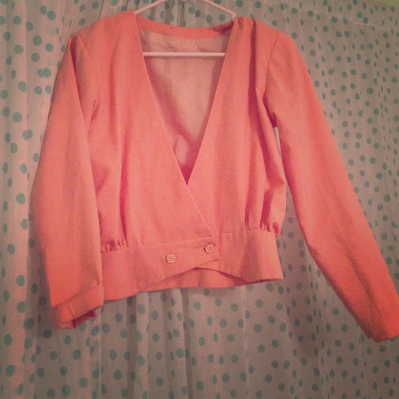 Pretty Peach Jacket