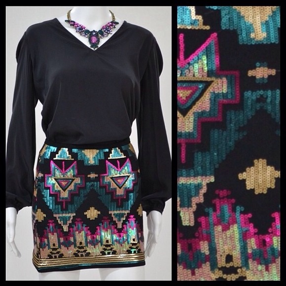 Sequin Party Skirt