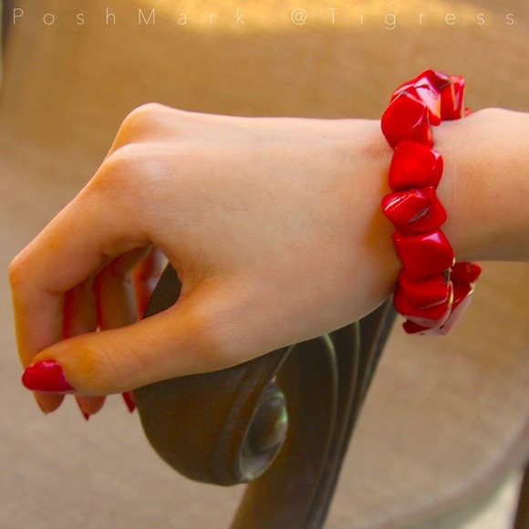 Genuine Red Coral Bracelet