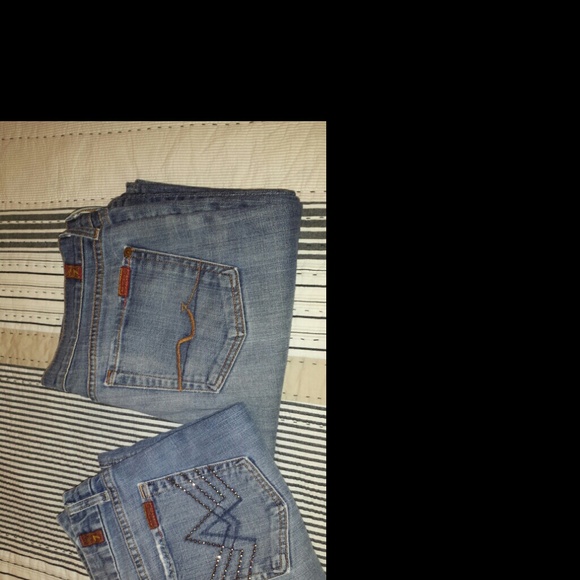 7 For All Mankind Jeans Lot