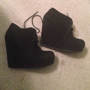 Black Aldo Booties