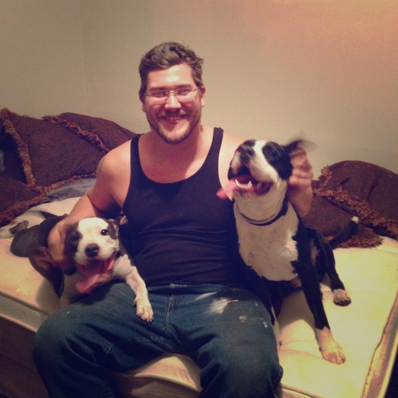 My beautiful fur babies and handsome man