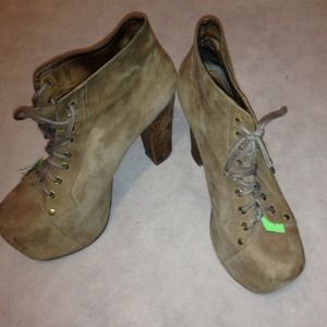 Jeffery Campbell Suede Lita's