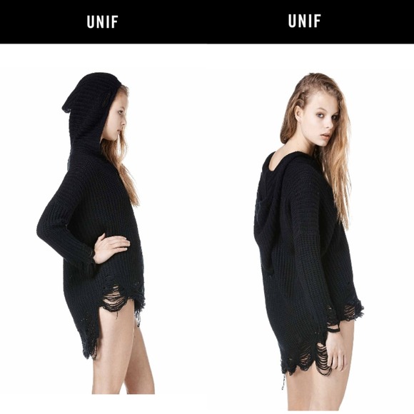 👽UNIF COMEDOWN HOODIE👽