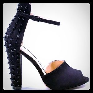 PRICE DROP! Zara strappy spiked heels