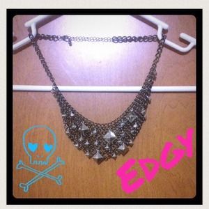 Stud Choker Necklace