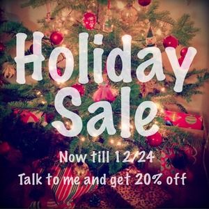 Holiday SALE! 20% off