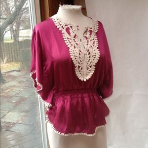 Forever 21 magenta top