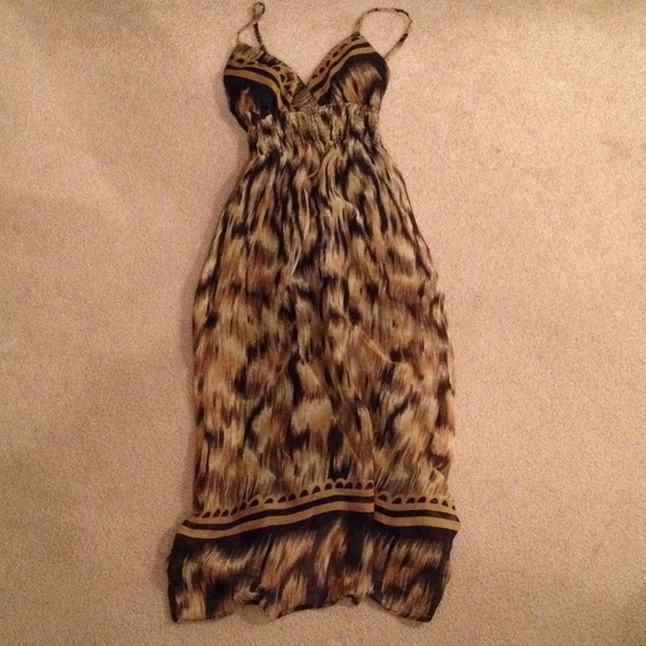 Petite maxi dress