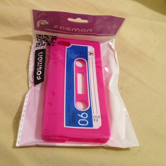 FOSMOON IPHONE 5 cassette case!!📲