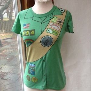 Urban outfitters girl scout tshirt