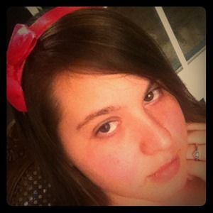 NWOT Pink bow headband