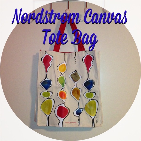 Nordstrom Exclusive Ruben Toledo Canvas Tote Bag