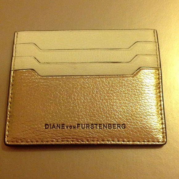 Diane Von Furstenberg Gold CC Case