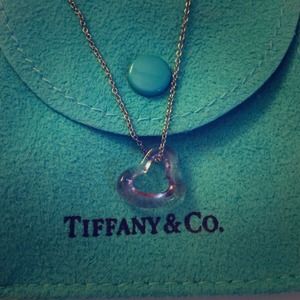 Authentic Tiffany & Co. Peretti Heart Necklace