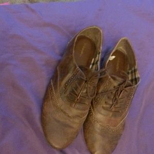 Sharon oxfords.
