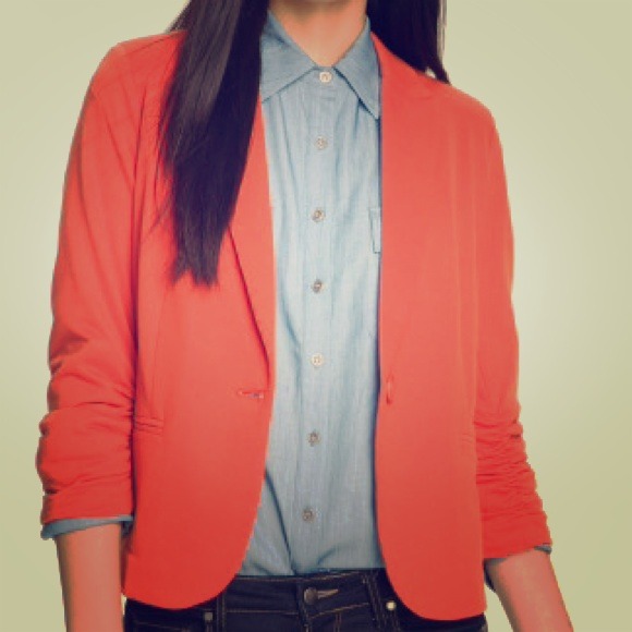 🎉HOST PICK🎉 Olivia Moon Ruched Sleeve Blazer