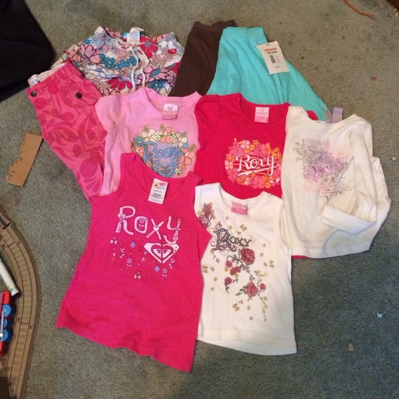 Girls Size 4 Lot All Roxy