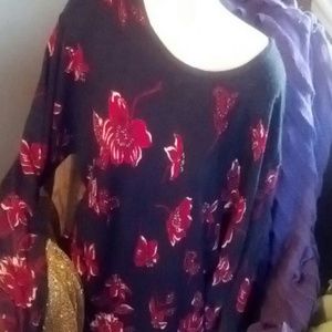 Posh Bling Holiday Poinsettia Sweatet