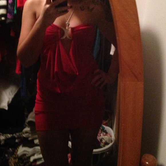 📍📍SOLD on vinted📍📍Red club dress size medium! - Picture 4 of 4